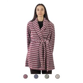 Vestaglia corta con collo a scialle, taglia XL, Leflaf