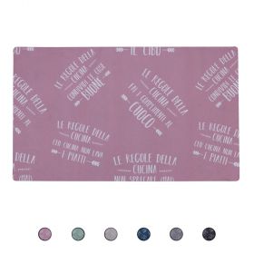 Tappeto cucina 45x75 cm, Le Regole