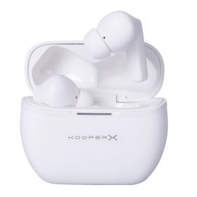 Cuffiette wireless con custodia di ricarica, funzione di riduzione del rumore, Kooper X