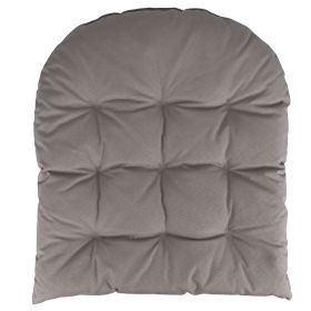 Cuscino arredo outdoor, idrorepellente, 50x46 cm, tortora, Pachá Esté