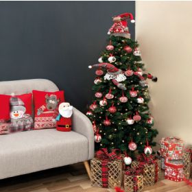 Albero di Natale slim 286 rami h.150 cm