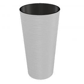 Vaso Aurora alto h. 57 cm bianco