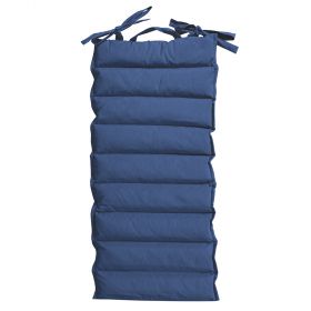 Cuscino outdoor imbottito idrorepellente 45x95 cm, blu, Esté