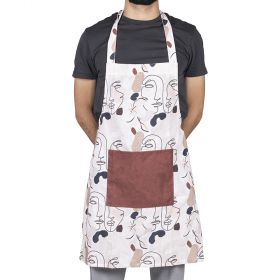 Grembiule da cucina in cotone, Face to Grey