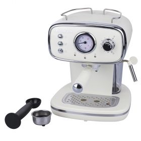 Macchina automatica caffè espresso avorio 1100 W, Kooper