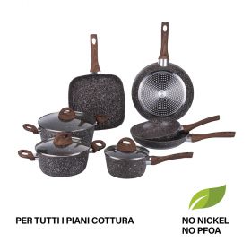 Batteria10 pezzi, induzione, Dakota SìChef