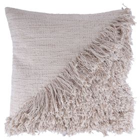 Cuscino arredo frange 45x45 cm, Macramè