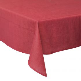 Tovaglia 12/14 posti tavola, rossa 140x300 cm
