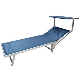 Lettino mare con parasole