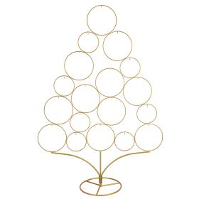 Albero di Natale in ferro h. 96 cm, gold, XMas