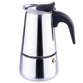 Caffettiera 2 tazze in acciaio inox