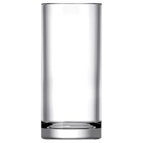 Vaso da fiori in vetro soffiato h. 26 cm, Cylinder Sibilla