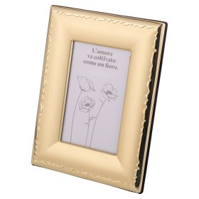 Cornice da tavolo, spazio foto 20x25 cm, gold, Sibilla