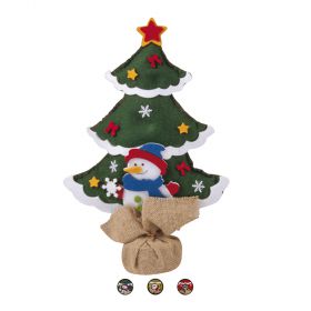 Albero di Natale in feltro h.38 cm