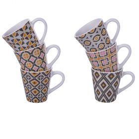 Set 6 tazzine 90 ml in stoneware