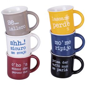 Set 6 tazzine caffè 90 ml