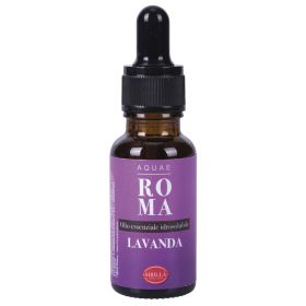 Olio essenziale idrosolubile 20 ml, lavanda, Aquae Roma Sibilla