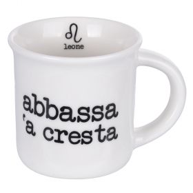 Tazzina caffè 90 ml, leone, S.P.Q.eRe Zodiaco
