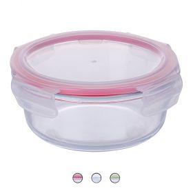 Contenitore ermetico tondo 400 ml in vetro borosilicato