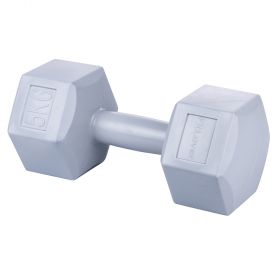 Manubrio fitness 5 Kg, grigio chiaro, FitLover