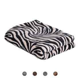 Coperta animalier multiuso150x200 cm in flannel fleece, Sibilla