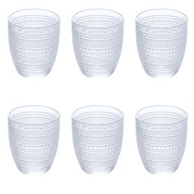 Set 6 bicchieri acqua 325 ml, Roma