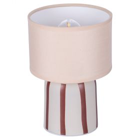Lampada led portatile a batteria h. 20 cm, Chocolate