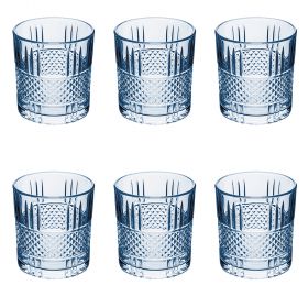 Set 6 bicchieri 340 ml, Dublin Blue Sibilla