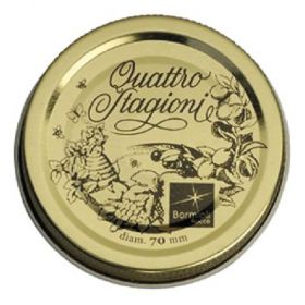 Kit 2 tappi per vaso 4 stagioni Bormioli ø 70 mm