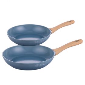 Set 2 padelle 22-26 cm, rivestimento in ceramica, induzione, Boracay SìChef