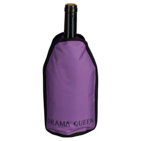 Glacette termica vino double face, viola, Drama Queen