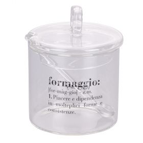 Formaggiera 400 ml con coperchio e cucchiaino, Victionary