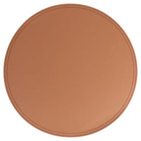 Tovaglietta tonda soft touch, Horeca Brown