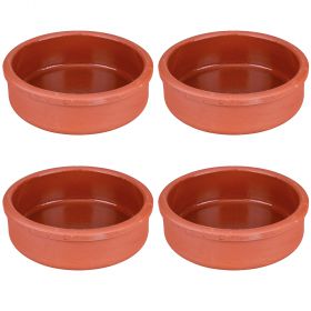 Set 4 cocotte in terracotta Ø15 cm, Autentica SìChef