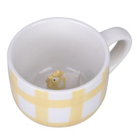 Tazza mug 500 ml, gallina pasquale interna, White Animals
