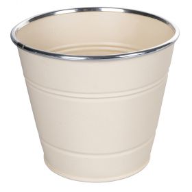 Secchiello milleusi crema Ø14xh.12 cm