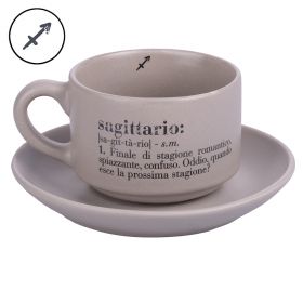 Tazzina caffè con piattino 90 ml