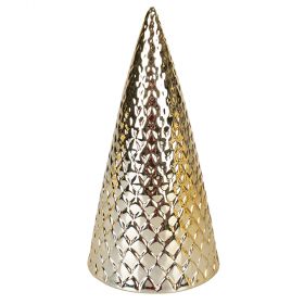 Albero di Natale oro h. 18,2 cm, Gold Xmas