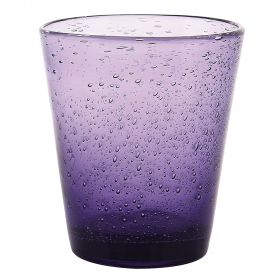 Bicchiere acqua viola 330 ml, Cancun Satin
