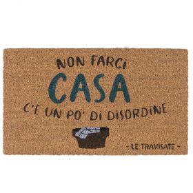 Zerbino ingresso 70x40 cm in cocco, Le Travisate