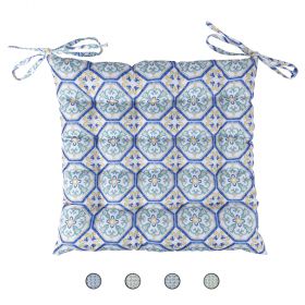 Cuscino sedia con laccetti 40x40 cm, Posillipo Sibilla