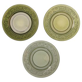 Piattino pane in vetro, Imperial Greenery