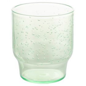 Bicchiere acqua 325 ml bolle, in plastica MS, Cactus Bubble, Unico