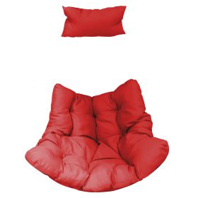 Set cuscini di ricambio per sedia ovetto, rosso, Esté