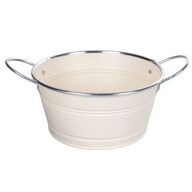 Secchiello milleusi crema Ø20xh.9,5 cm