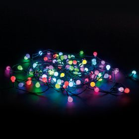 Filo 50 sfere led multicolor, uso esterno 6 m, Santa's House