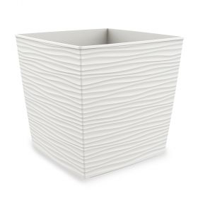 Vaso Aurora bianco h. 29 cm