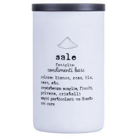 Barattolo sale 1 L in vetro borosilicato, Identikit