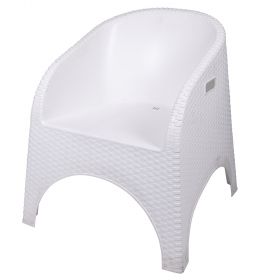 Poltrona da esterno, bianco, Pacha Esté