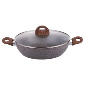 Tegame 28 cm con coperchio, rivestimento in ceramica, induzione, Arizona SìChef